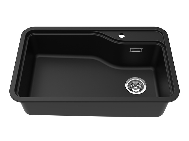 32-inch Drop-In Single Bowl Quartz Kitchen Sink