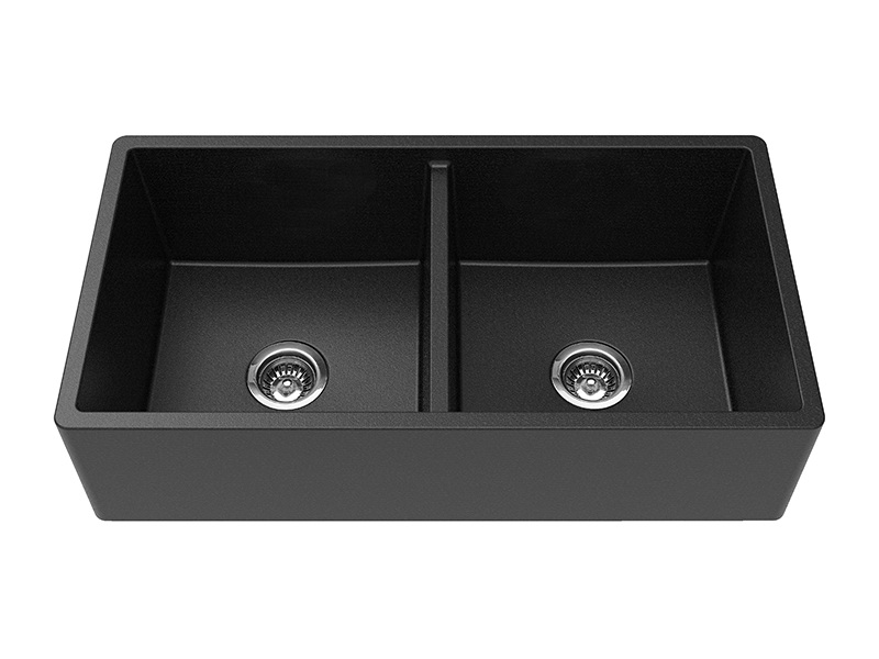 36-inch Double Bowl Farmhouse Sink