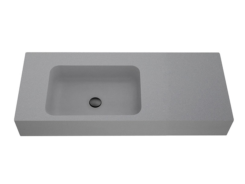 Quartz Vessel Bowl Bathroom Sink and Flat Space