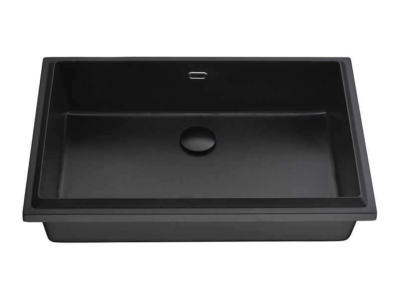 Quartz Rectangle Undermount Bathroom Vanity Sink