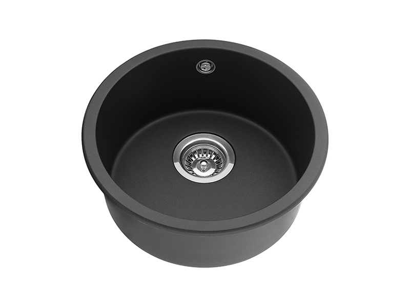 Small Round Single Bowl Undermount Sink