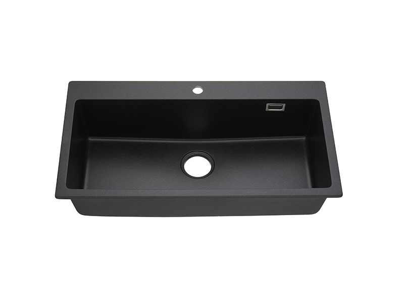 Inch Single Bowl Top Mount Sink Rocky