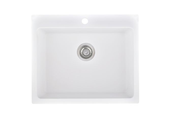 23-inch Single Bowl Top-mount Sink