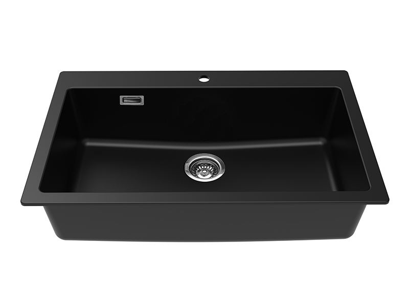 Quartz Single Basin Top-Mounted Kitchen Sink