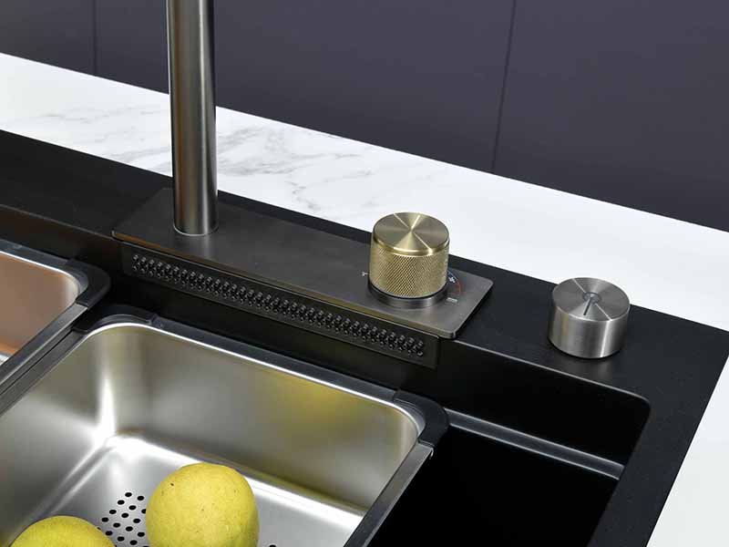 Surface-Mounted Single Bowl Kitchen Sink