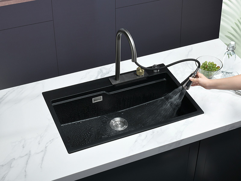 Surface-Mounted Single Bowl Kitchen Sink