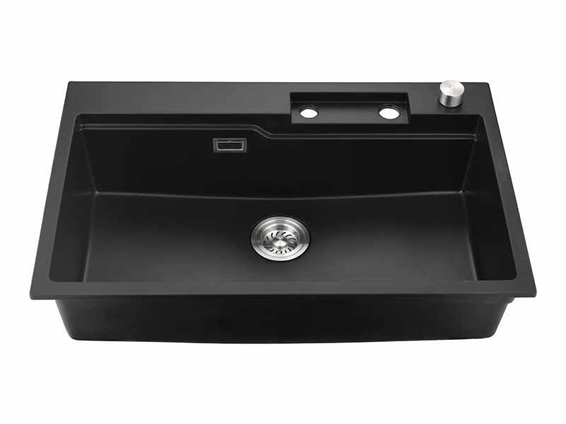 Surface-Mounted Single Bowl Kitchen Sink