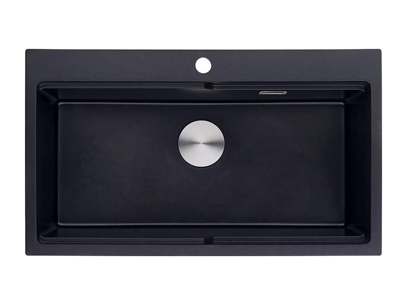 Rectangle Top-Mounted Single Bowl Kitchen Sink