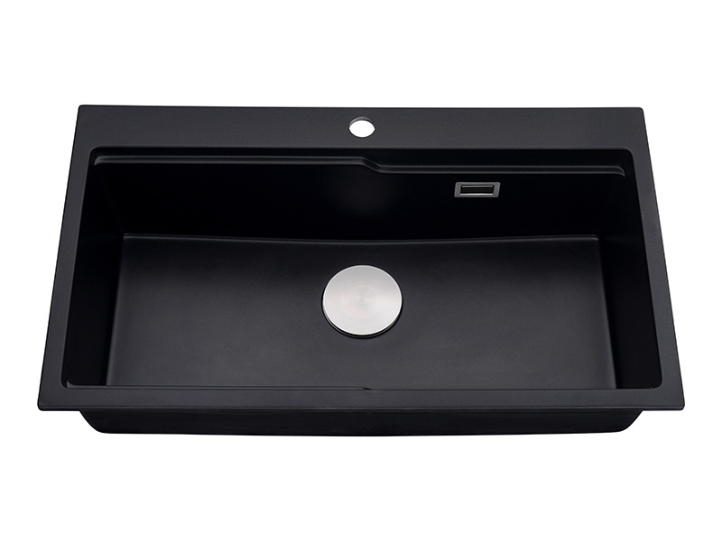 Rectangle Top-Mounted Single Bowl Kitchen Sink