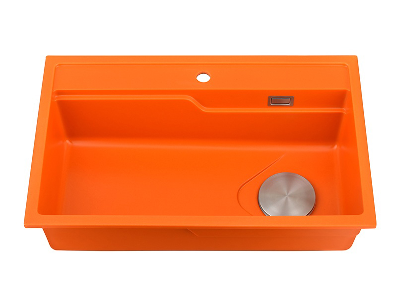 Single Bowl Kitchen Sink with Top Mount