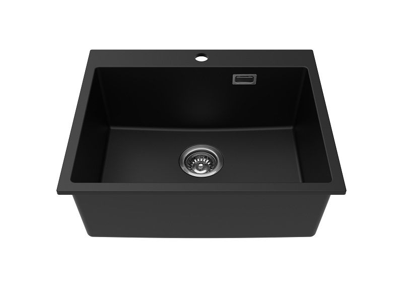 23-inch Kitchen Basin with Rim