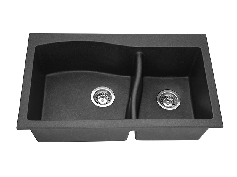 Quartz Double Bowl Kitchen Sinks