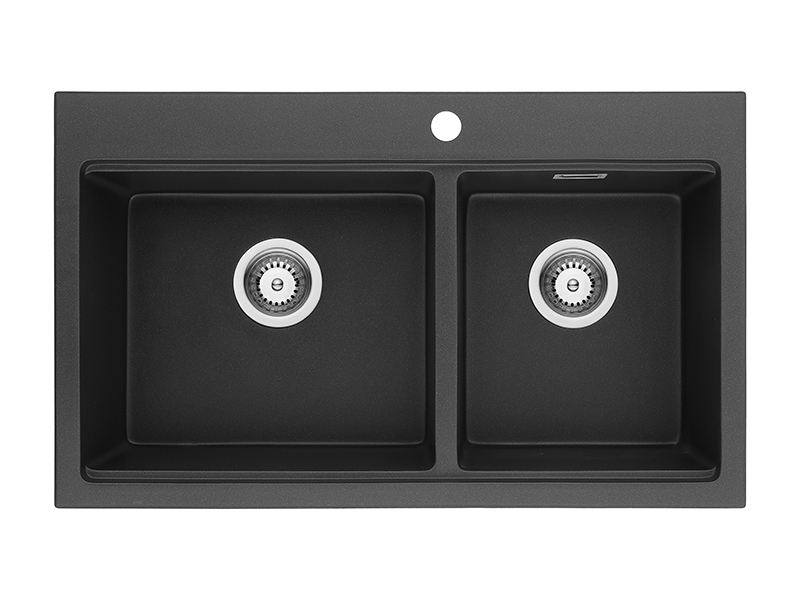 31 Inch Kitchen Sinks Double Bowl Top Mount