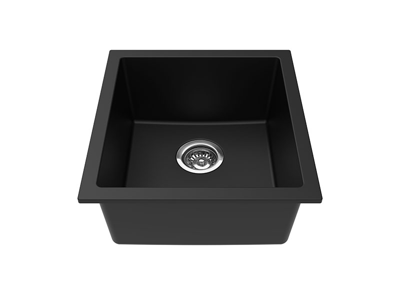 Quartz Single Compartment Kitchen Undermount Sink