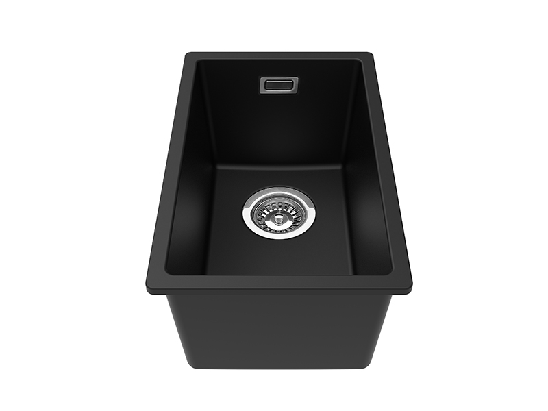 11-Inch Small Black Undermount Sink