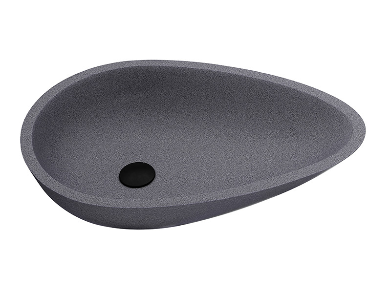 Unique Egg Shaped Bathroom Vessel Sink