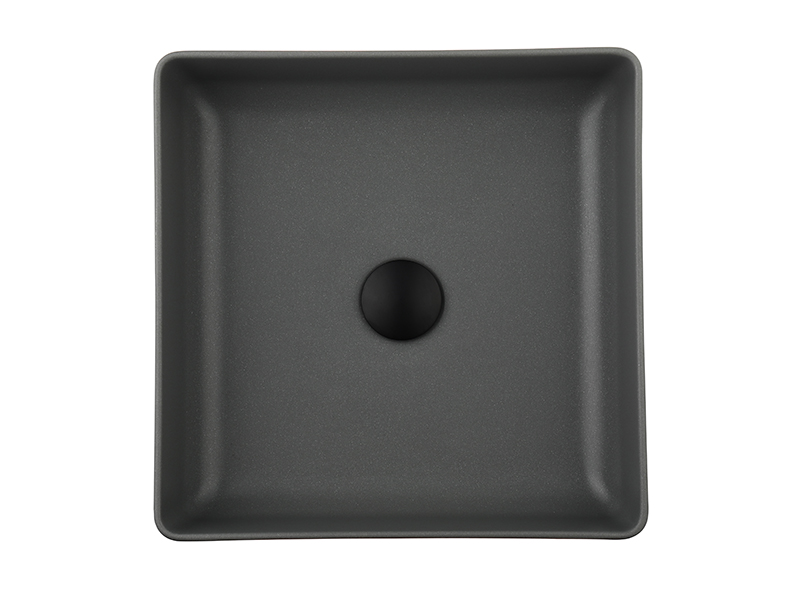 16-Inch Quartz Above Counter Square Sink