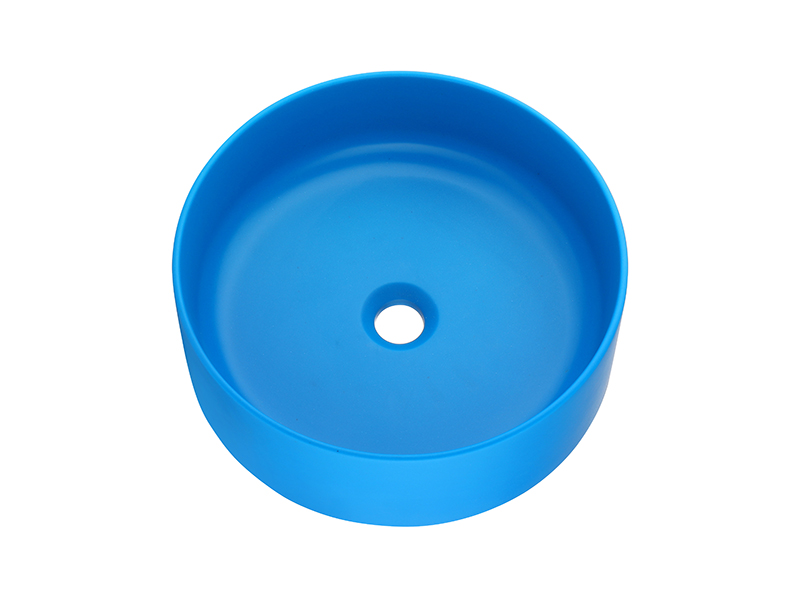 15-Inch Multi-color Round Vessel Sink