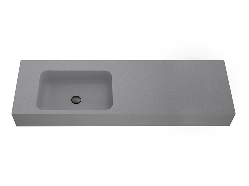 1200mm Quartz Integrated Trough Sink