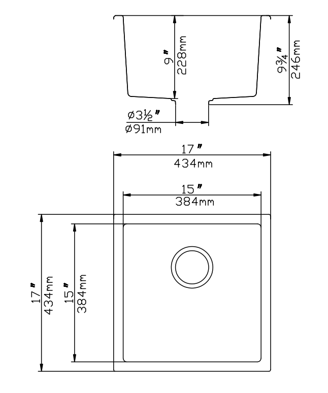 Quartz Undermount Sink